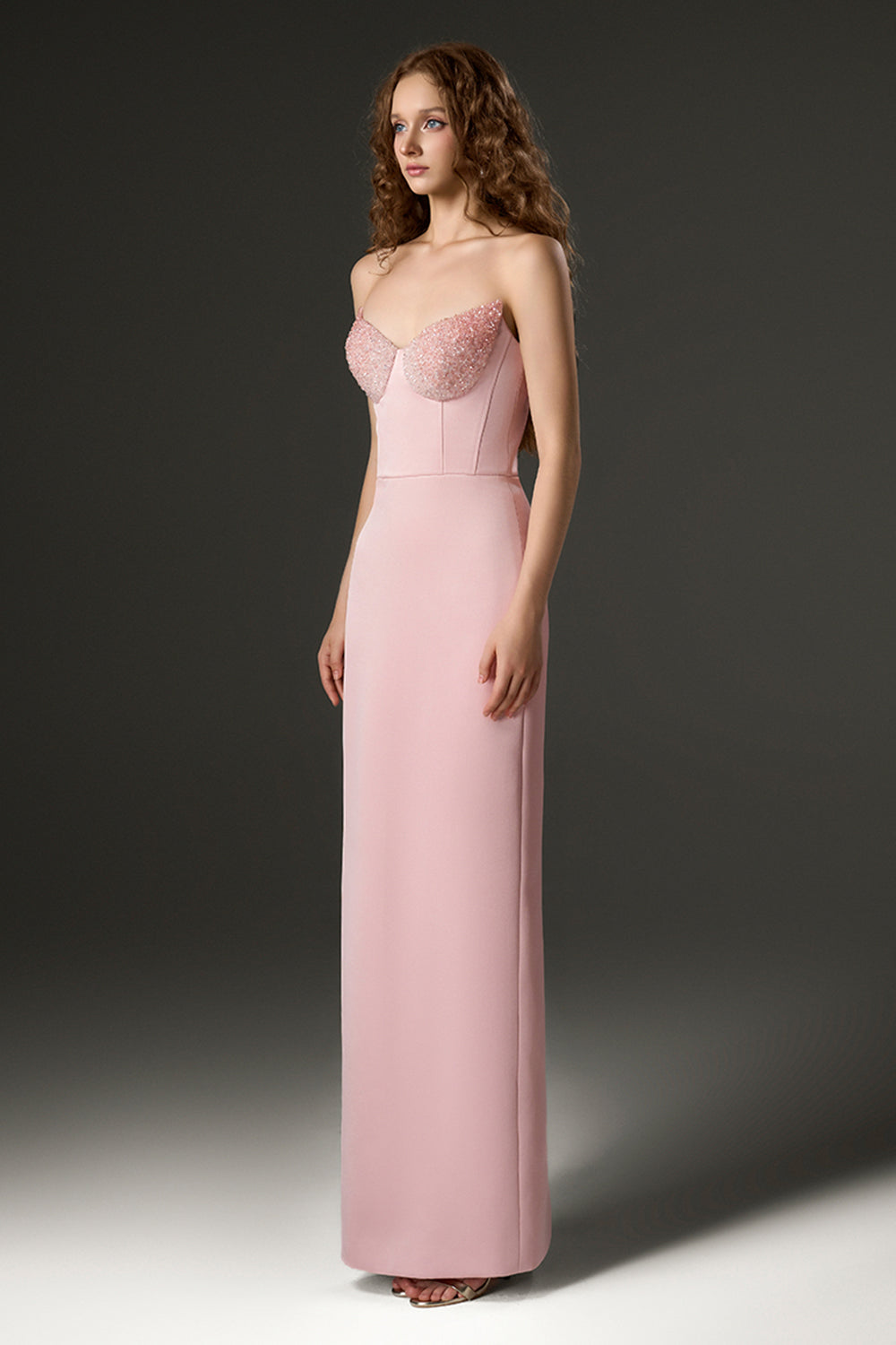 Xyra Sweetheart Maxi Dress