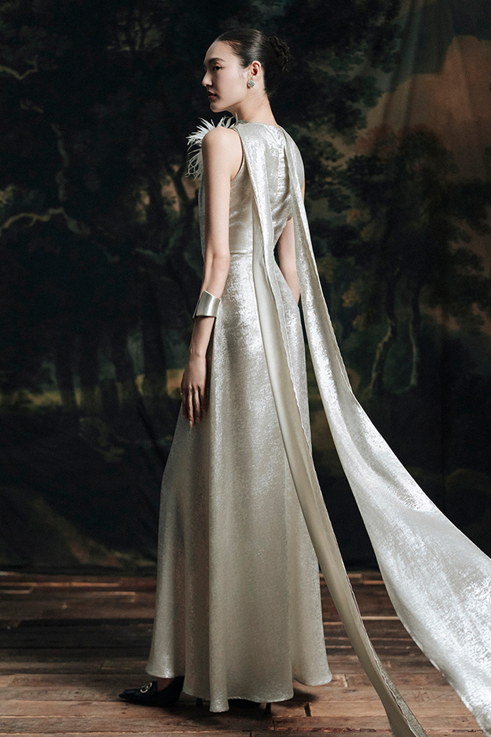 Vespera A-line Maxi Dress