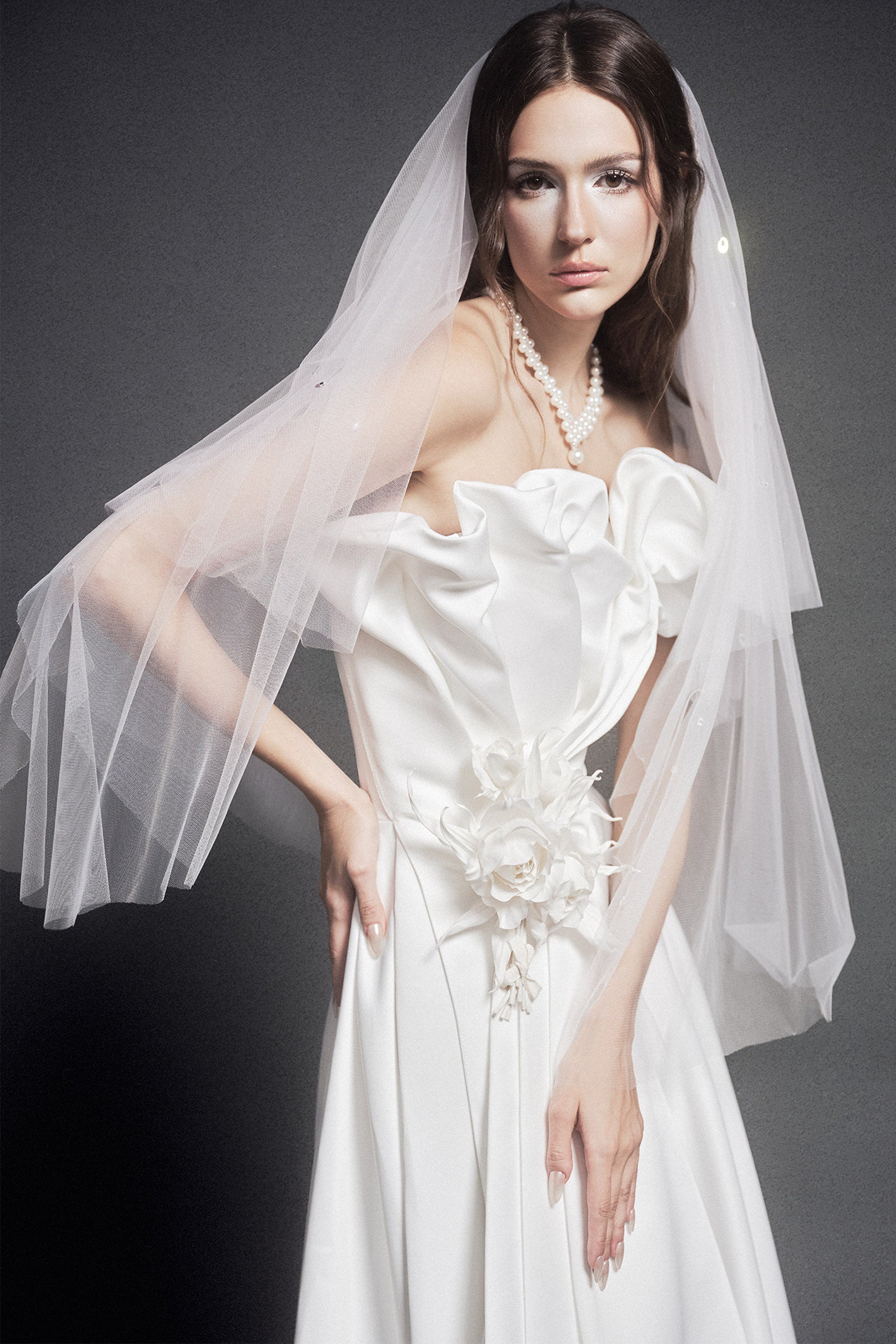 Antoinette Tulle Veil