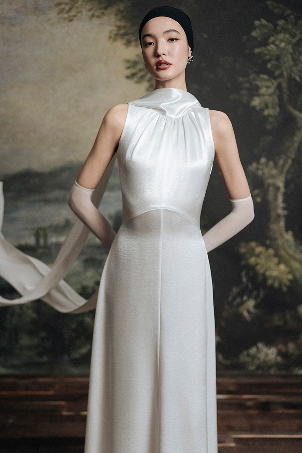 Dualite A-line Maxi Dress