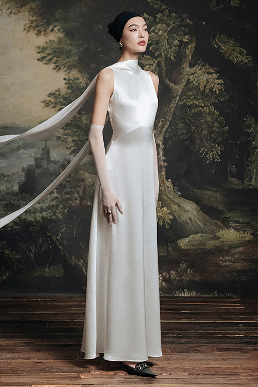 Dualite A-line Maxi Dress