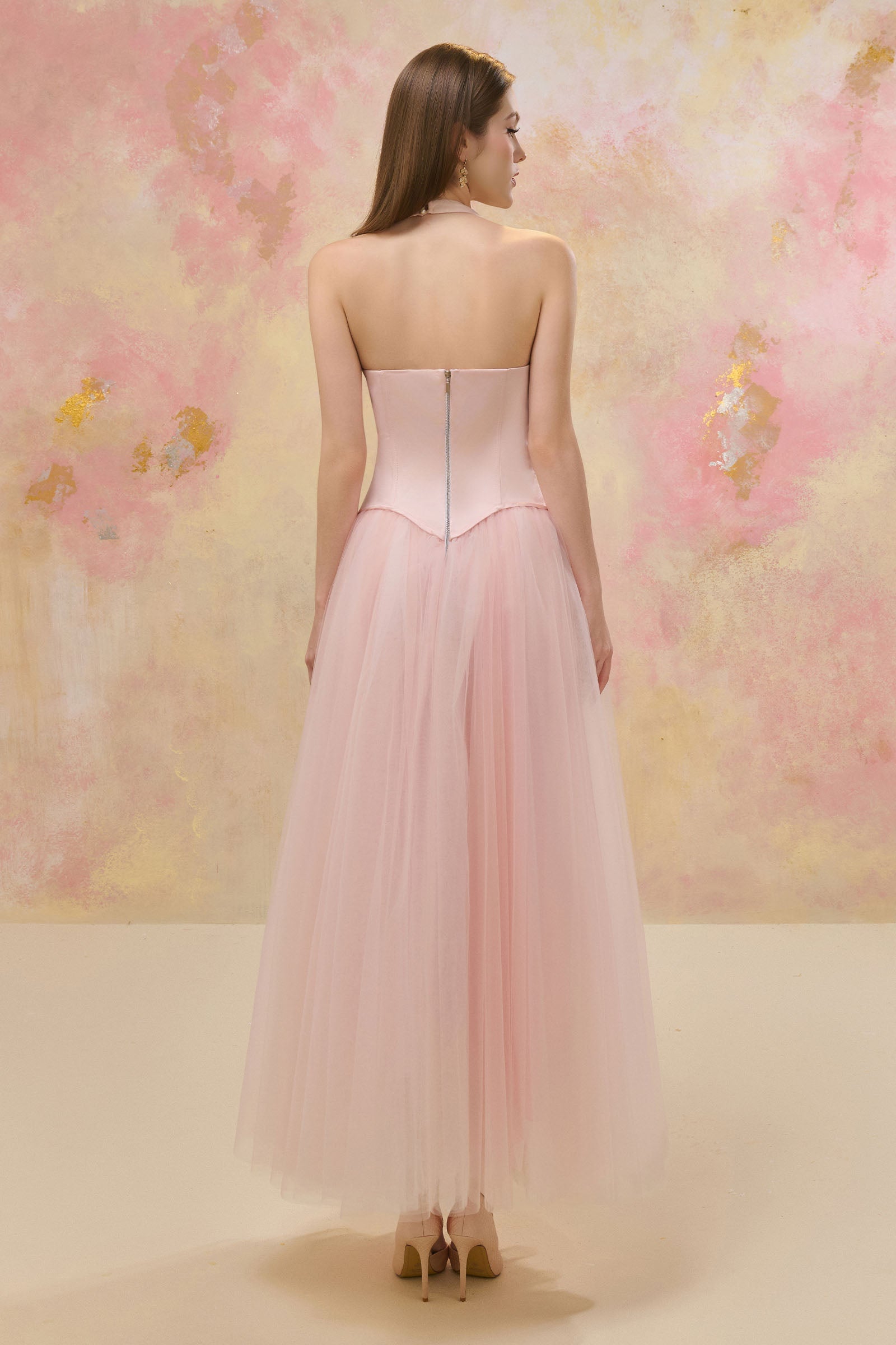 Ymir Halter Maxi Dress