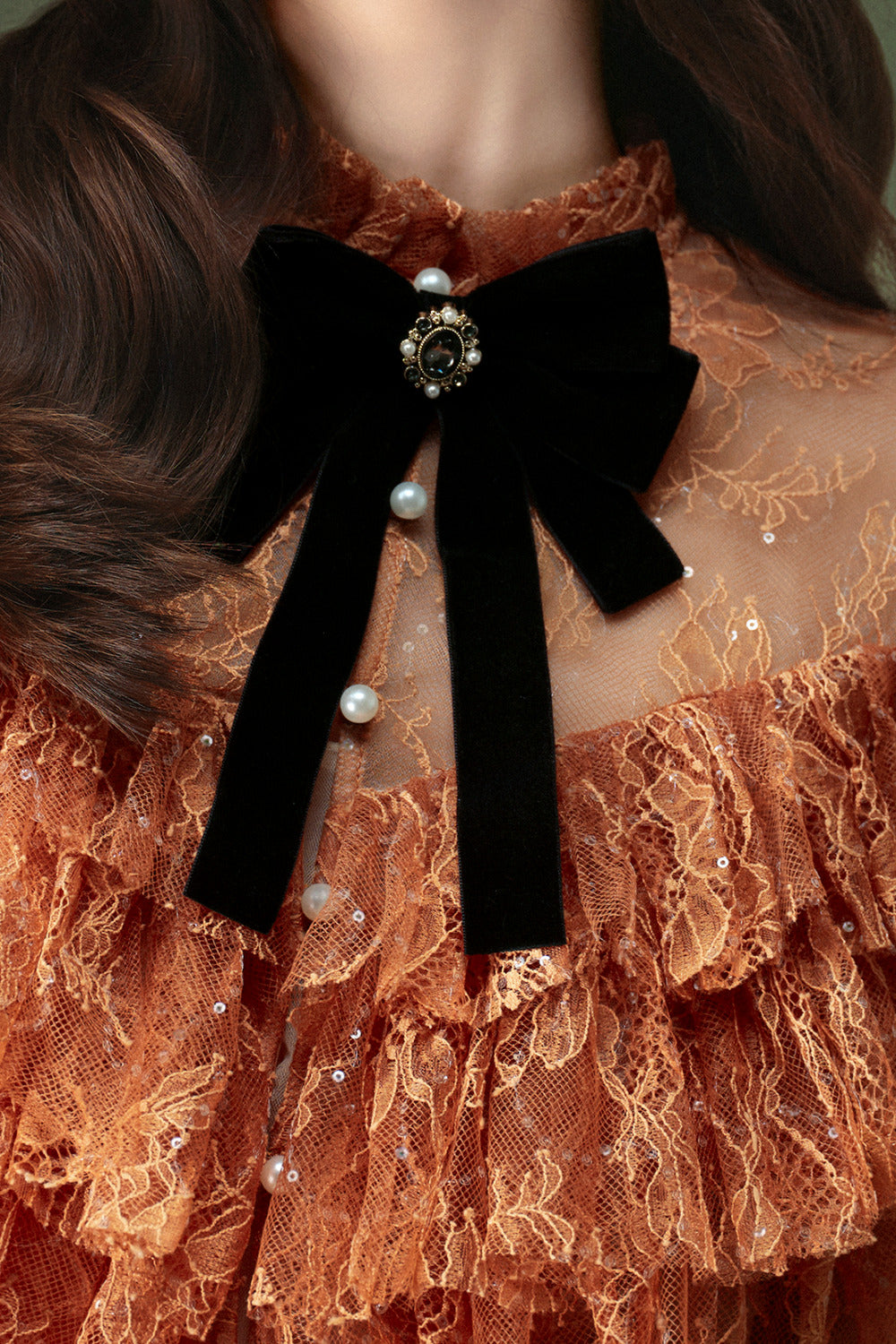Muse Bead Brooch