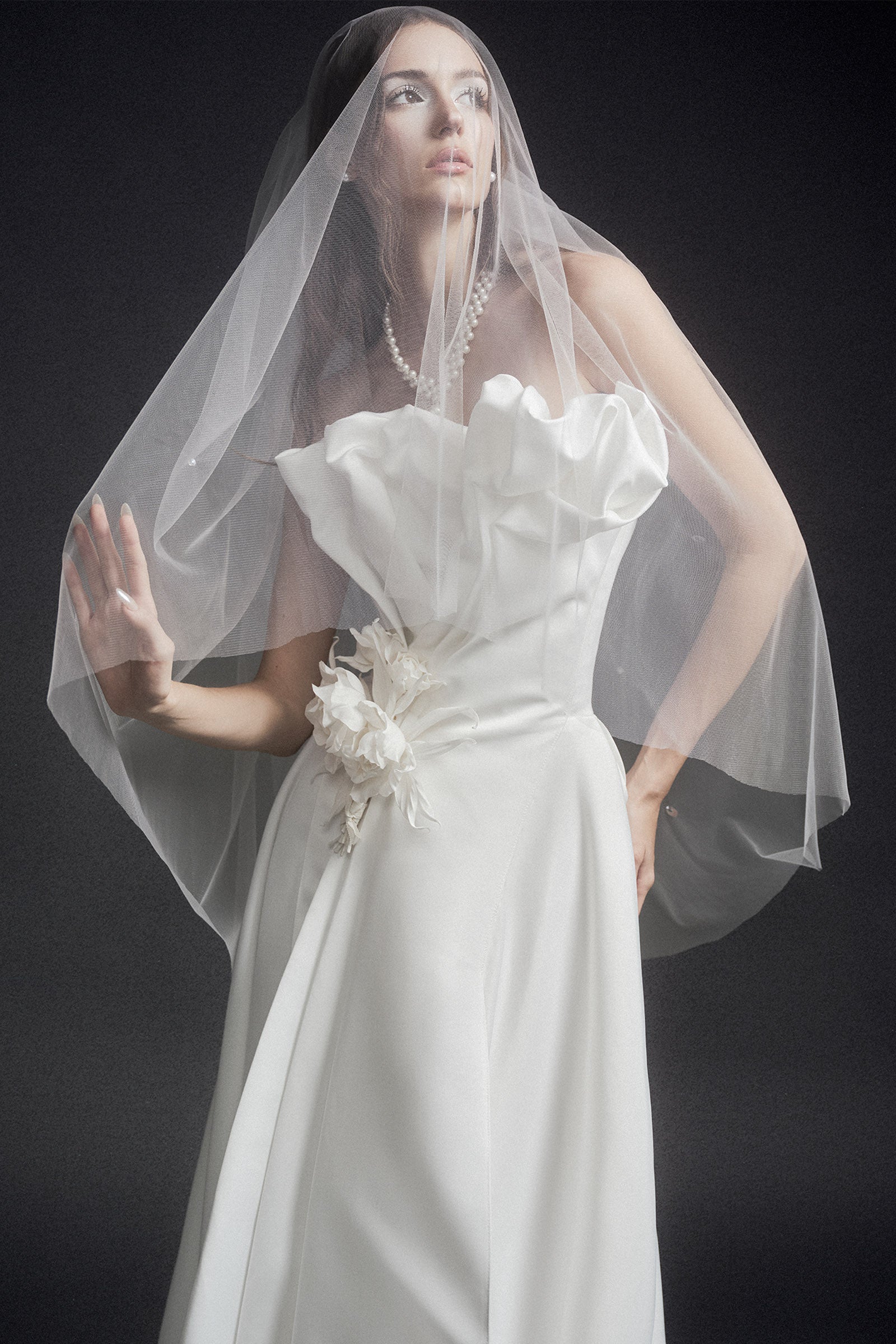 Antoinette Tulle Veil