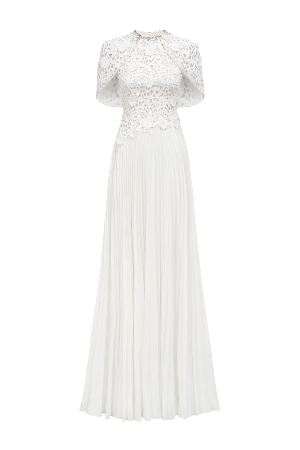 Adalyn Cape Sleeve Maxi Dress