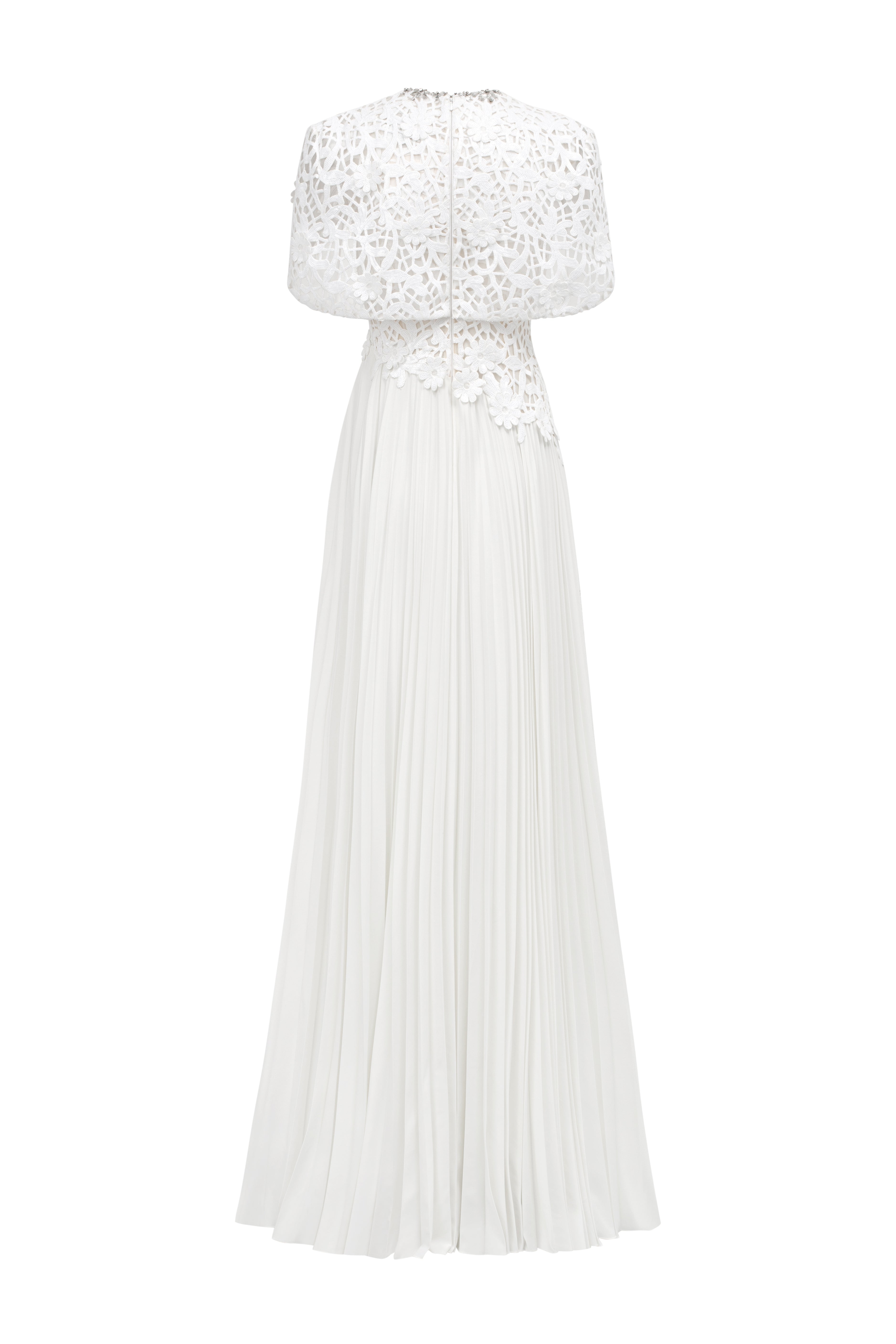Adalyn Cape Sleeve Maxi Dress