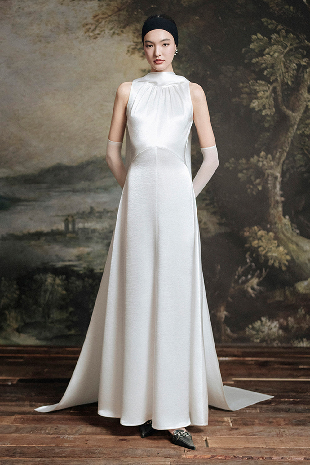 Dualite A-line Maxi Dress