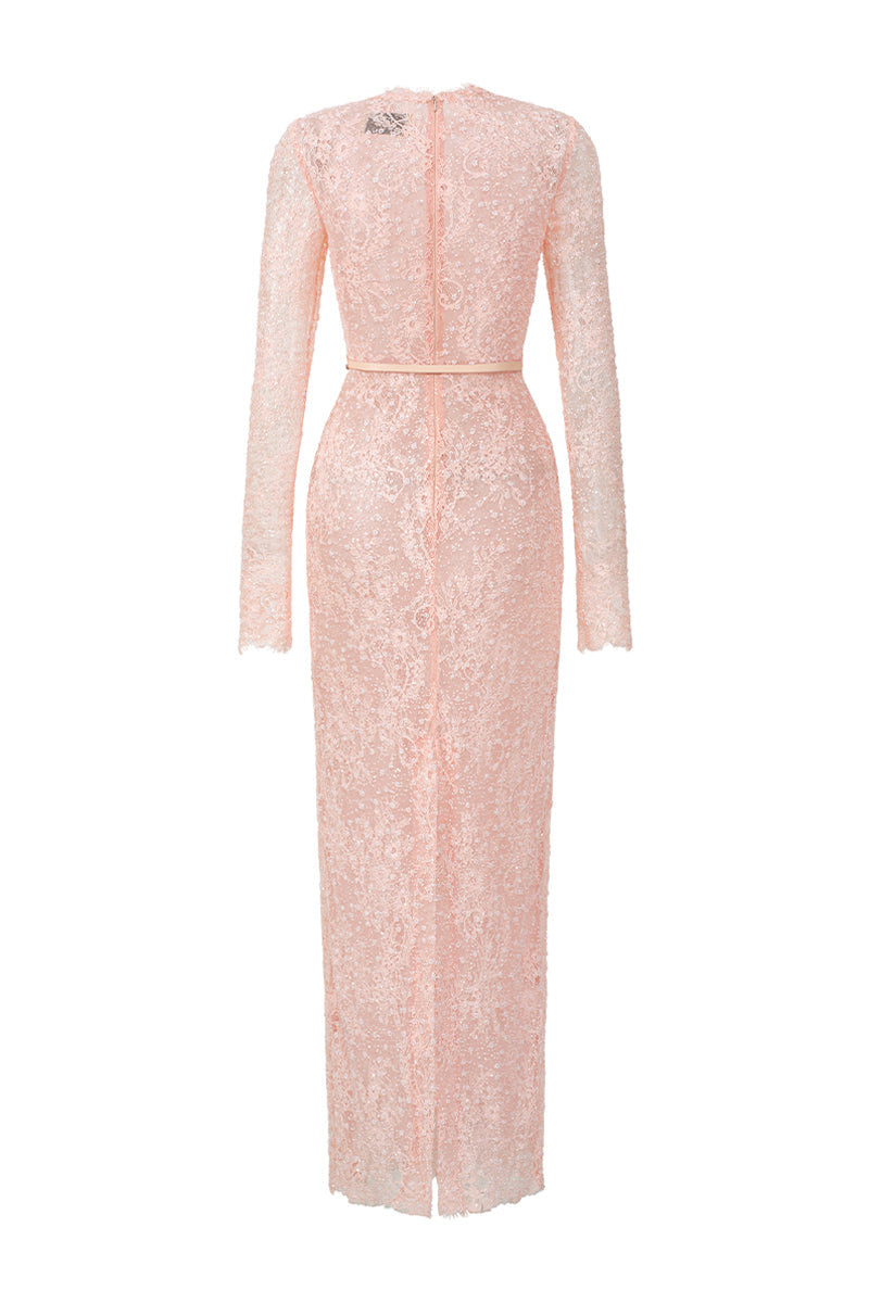 Vyx Round Neck Maxi Dress