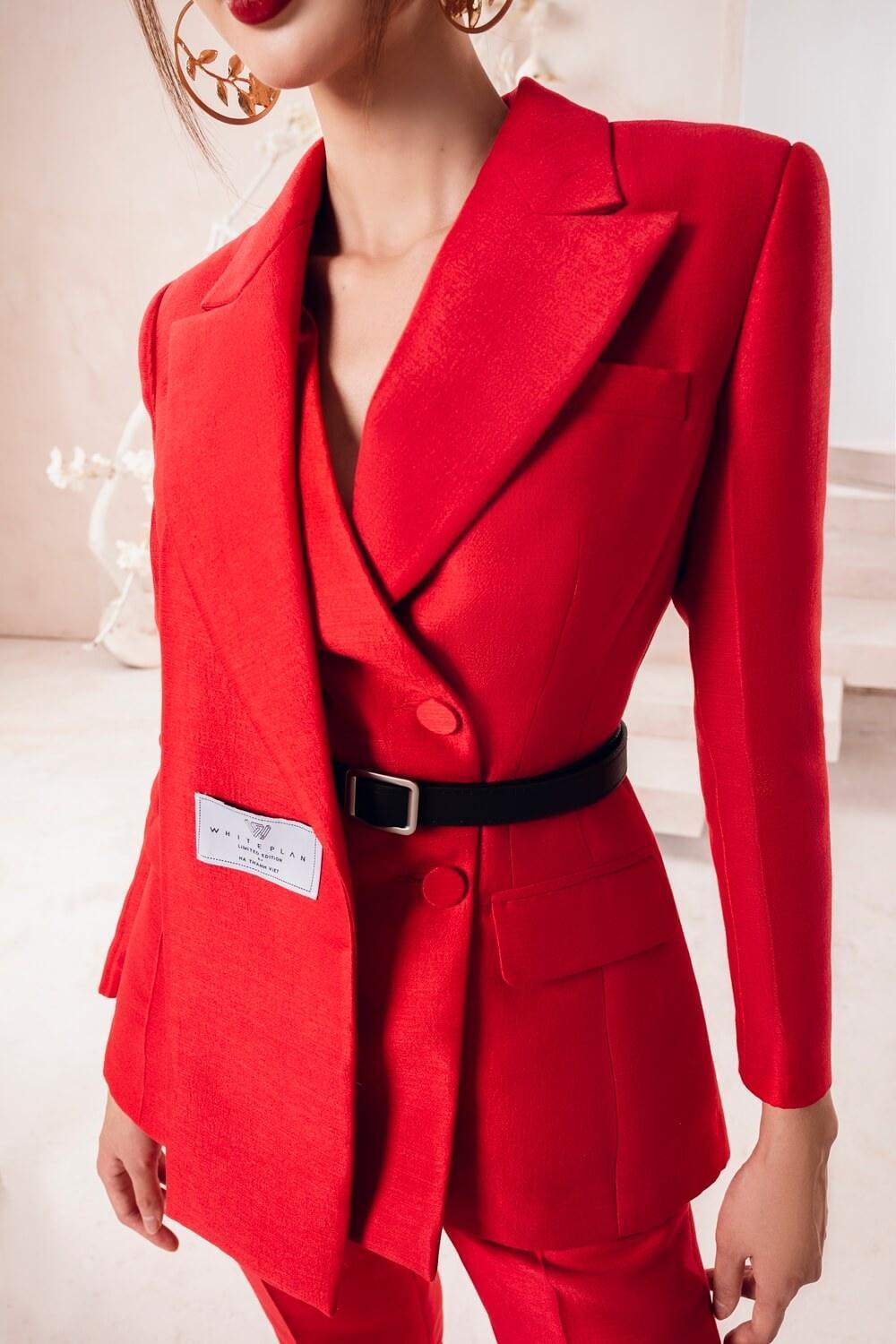 Scarlet Straight Trousers