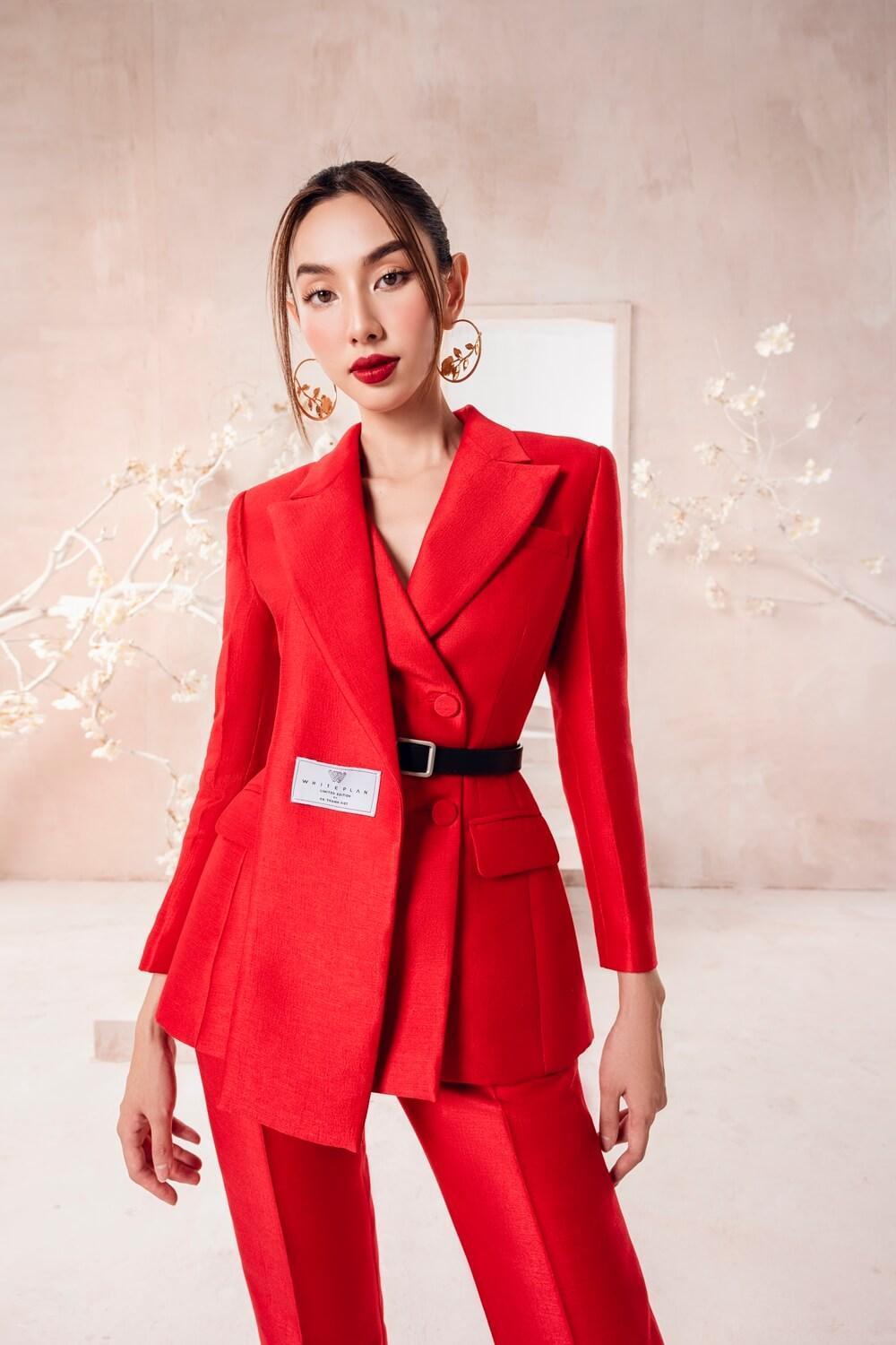 Scarlet Straight Trousers